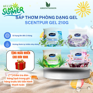 Sáp Thơm Phòng ScentPur 210g giúp thơm phòng, đuổi muỗi, khử mùi hôi và thanh lọc không khí