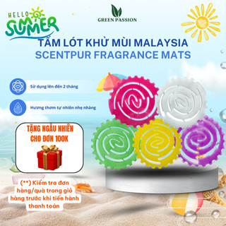 Miếng lót khử mùi đa năng siêu hiệu quả ScentPur dành cho bồn tiểu nam hoặc lỗ cống, chống văng