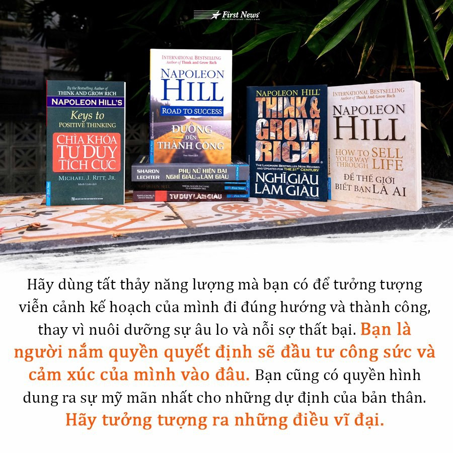 Sách - Những bí quyết thành công vượt thời gian của Napoleon Hill + Nghĩ giàu và làm giàu (lẻ tùy chọn)