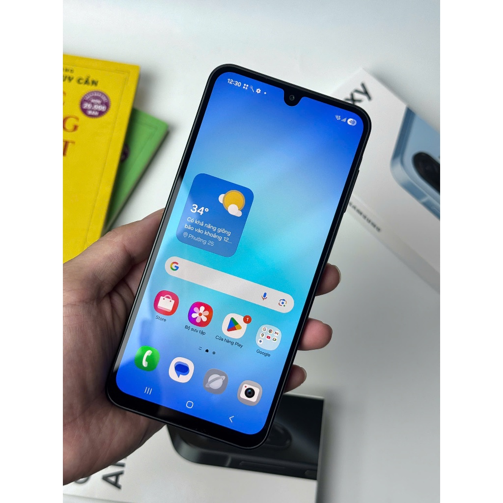 [Chính Hãng] Điện thoại Samsung Galaxy A17 8GB/128GB Fullbox Mới Nguyên Seal Màn AMOLED BH 12Tháng