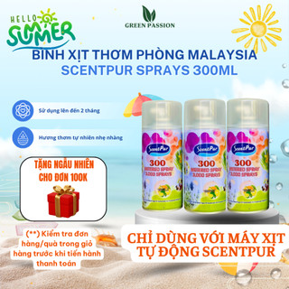 [ LƯU Ý CHỈ VỪA VỚI MÁY SCENTPUR]Combo 3 bình xịt phòng ScentPur 300ml giúp khử mùi ẩm, thanh lọc không khí