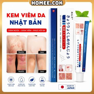 Homee.cok Kem Bôi Da Nhật Bản Hỗ Trợ Giảm Nấm Ngứa, Viêm Da, Hắc Lào, Ghẻ Nước – Dịu Da, Thấm Nhanh