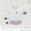 Bộ cộc tay vải sợi tre kháng khuẩn Lil-Littlelove [mềm,mát,mịncodãnvà thấm hút tốt ] cho bé từ 6tháng tới 4 tuổi (HCT35)
