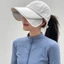 Mũ Chống Nắng Nửa Đầu Vành Rộng – Nón Thể Thao Chống Tia UV, Có Lỗ Buộc Tóc, Thoáng Mát Đi Biển Du Lịch