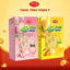 Kẹo Dẻo Richy 4D Fruit Gummies 216g Sốt Trái Cây Tươi Vị Đào/ Xoài Ngọt Ngào