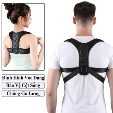 Đai Lưng Chống Gù Nam Nữ Cho Trẻ Em Và Người Lớn Hỗ Trợ Điều Chỉnh Vóc Dáng Bh 1 Đổi 1. Đai Chống Gù Lưng Andego Cao Cấp