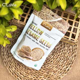 Hạt Mè Vàng Hữu Cơ C'LaVie 200g Chuẩn EU & USDA Organic Giàu Canxi Cho Bé Và Gia Đình Healthy - Natural Market