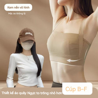 Nịt ngực điều chỉnh form ngực: hiệu ứng "che giấu" hoàn hảo cho vòng 1 lớn, chống chảy xệ & hạn chế rung lắc