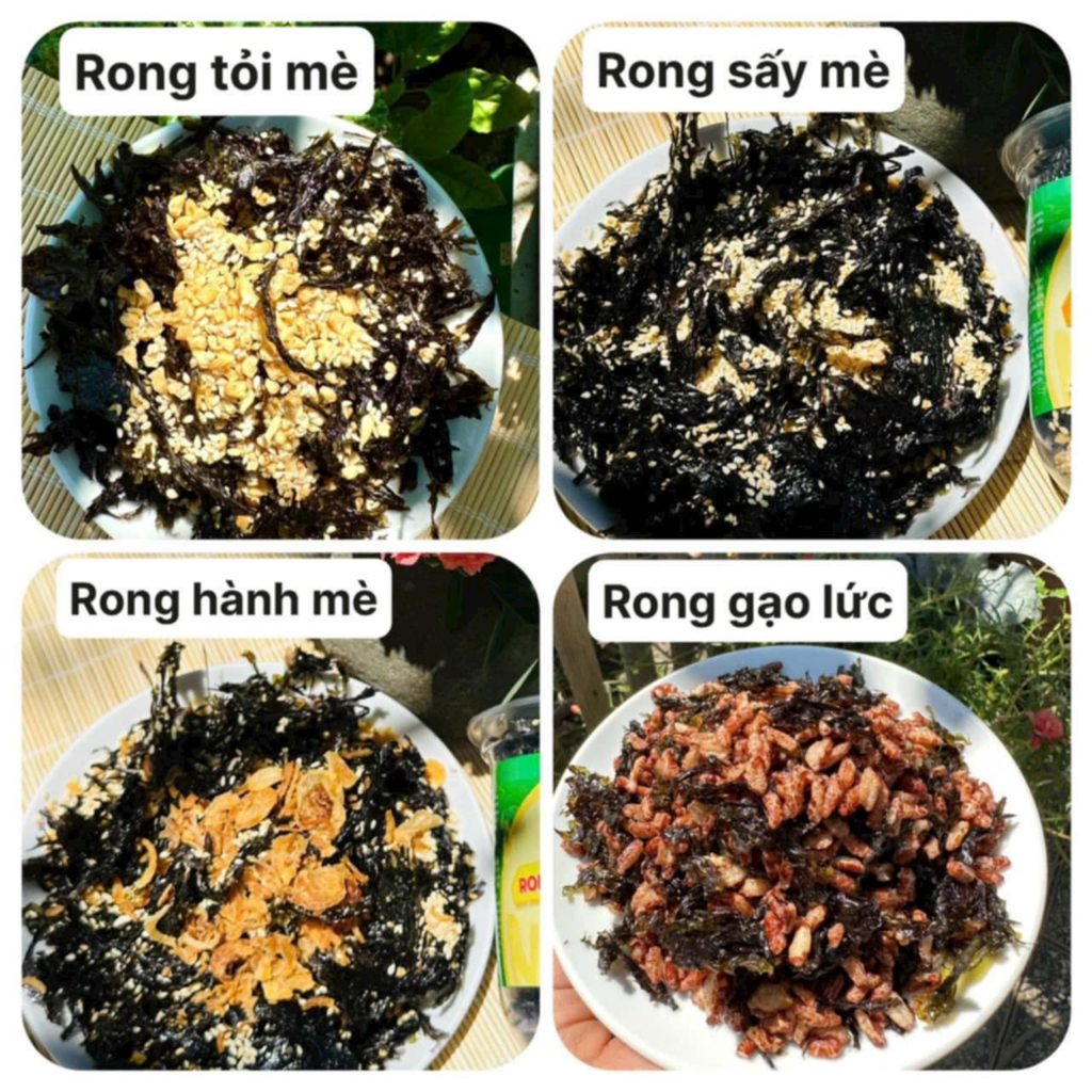 Gạo Lứt Rong Biển dành cho người ăn chay ăn kiêng heathy