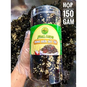 Rong Biển Cháy Tỏi mè 150G - Rong biển ăn liền, Rong Biển Trộn Cơm, Ăn Vặt