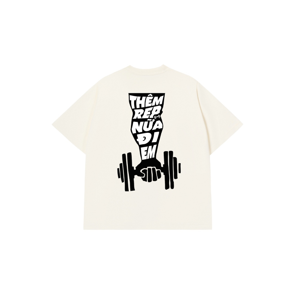 Áo Vớ Vẩn Vui Tươi REDLABEL Áo Thun THÊM REP NỮA ĐI EM Cotton 100% Oversize Nam Nữ TS92