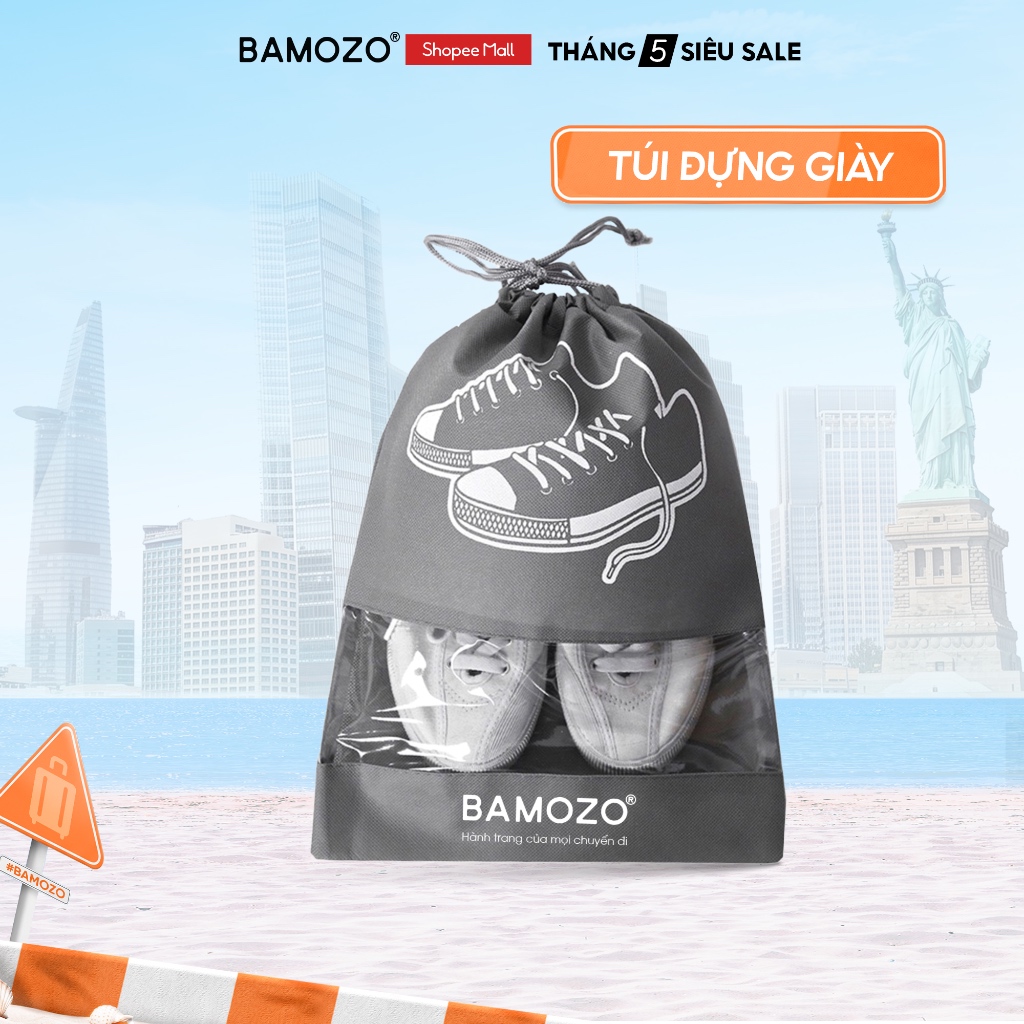 Túi Đựng Giày Dép Dây Rút Bamozo Tiện Dụng Bỏ Vali Du Lịch_ TDGX