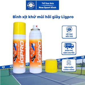 Bình xịt khử mùi giày Ligpro công nghệ nano bạc 200ml