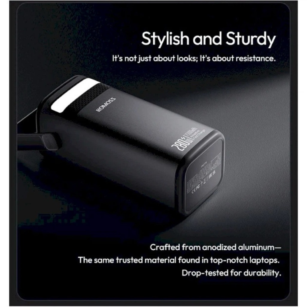 Sạc dự phòng 75000mAh ROMOSS PMT705 công suất 280W | BigBuy360 - bigbuy360.vn