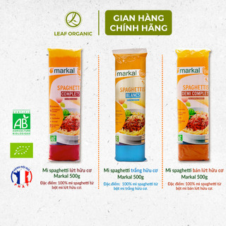 Mì Spaghetti Lứt Hữu Cơ Markal 500g Nhập Khẩu Pháp Chuẩn Organic AB Giàu Dinh Dưỡng Cho Cả Nhà - Natural Market