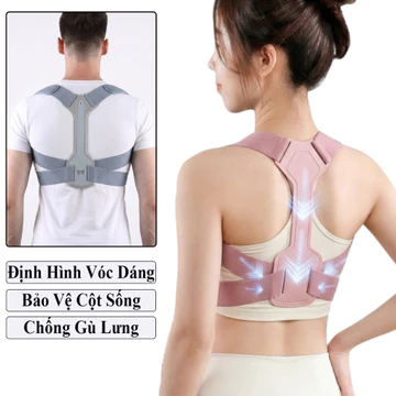Đai Chống Gù Lưng Điều Chỉnh Tư Thế Hỗ Trợ Lấy Lại Vóc Dáng Chính Hãng Cao Cấp Andego, Đai Chống Gù Người Lớn Và Trẻ Em.