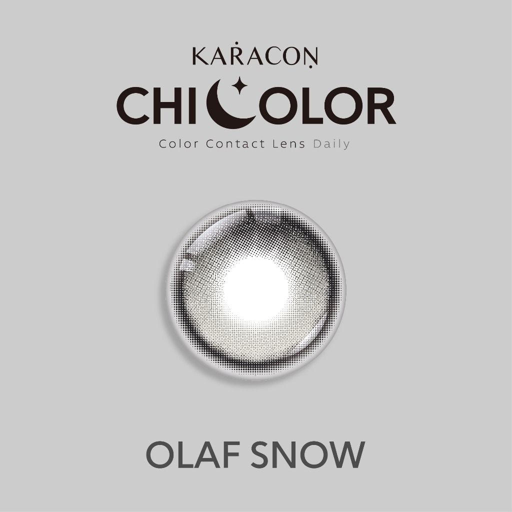 [Lens 1 Ngày] - Lens Highlight Khóa Trục KARACON CHICOLOR - #48 Olaf Snow (2 Chiếc)