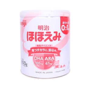 Sữa Meiji Nội Địa Nhật Bản Hỗ Trợ Tiêu Hóa Cho Bé 0-1 Và 1-3 Tuổi Lon 800g
