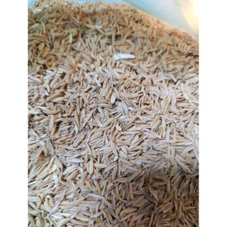 vỏ lúa vỏ chấu khô tự nhiên 3kg dùng lót chuồng gà pha trộn vào đất giữ ẩm tốt