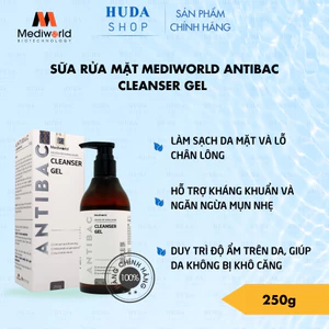 Sữa Rửa Mặt Mediworld Antibac Cleanser Gel 250g