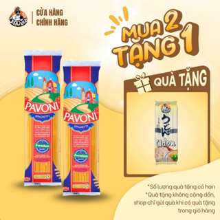 Mỳ Ý Spaghetti N5 1,8mm Pavoni thương hiệu Ông Chà Và 400gr - Hàng Chính Hãng