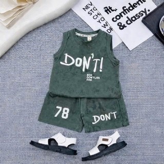 BỘ BA LỖ IN LOANG CHO BÉ TRAI DONT