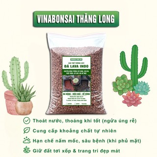 Đá Nham Thạch Lava Đỏ, Giá Thể Cho Thủy Sinh, Bonsai, Xương Rồng, Phối trộn đất trồng