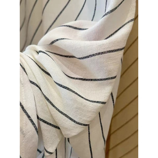 Váy đuôi cá cạp chun trong hoạ tiết kẻ chéo linen #6025