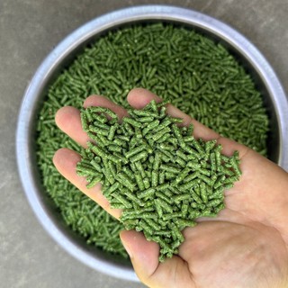 Cỏ Alfalfa Mỹ Ép Viên NHƯ TRƯƠNG - Cám Cỏ Giúp Gà ,Hamster, Bọ Ú, Thỏ Mát Gan, Mượt Lông, Tăng Cơ