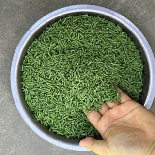 Cỏ Alfalfa Nguyên Chất Ép Viên - Thức Ăn Giàu Đạm Cho Gà Đá, Thỏ, Bọ Ú, Chuột Hamster