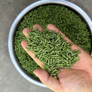 Cỏ Alfalfa Nguyên Chất Ép Viên - Thức Ăn Giàu Đạm Cho Gà Đá, Thỏ, Bọ Ú, Chuột Hamster