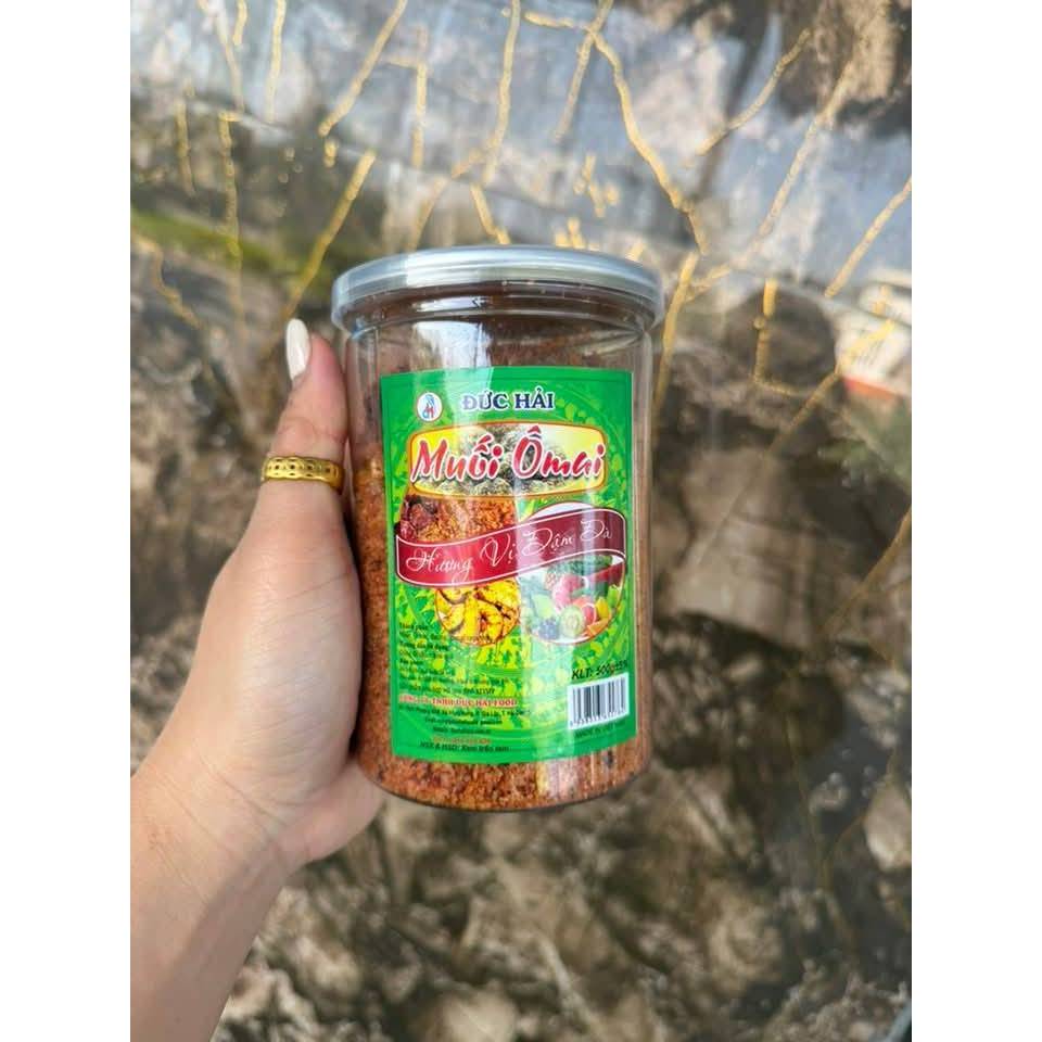 Muối Ô Mai Đức Hải Chua Ngọt đậm đà Chấm Trái Cây Túi Zip 200G, 500G, Lọ 110g - Đức Hải Food