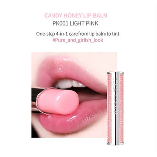 Son dưỡng có màu YNM Candy Honey Lip Balm chiết xuất mật ong dưỡng ẩm sâu, nuôi dưỡng môi từ sâu bên trong 3g