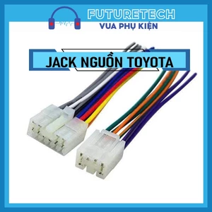 Jack cắm kết nối nguồn âm thanh loa và đầu Dvd, cd TOYOTA Camry Vios Inova Fotuner Yaris....