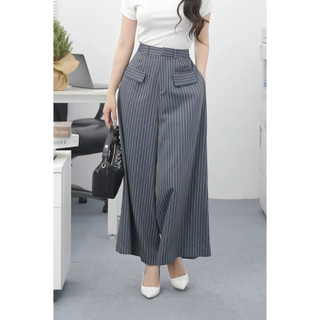 Quần Ống Rộng 𝐂𝐂𝐇𝐀𝐓 Dáng Suông Giả Váy Wander Plus Chất Liệu Tuytsi Cao Cấp 16QDS2001XT