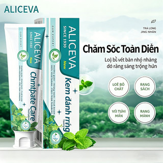 Kem đánh răng ALICEVA 100g Chăm sóc toàn diện Chống sâu răng Bảo vệ nướu Miệng thơm mát