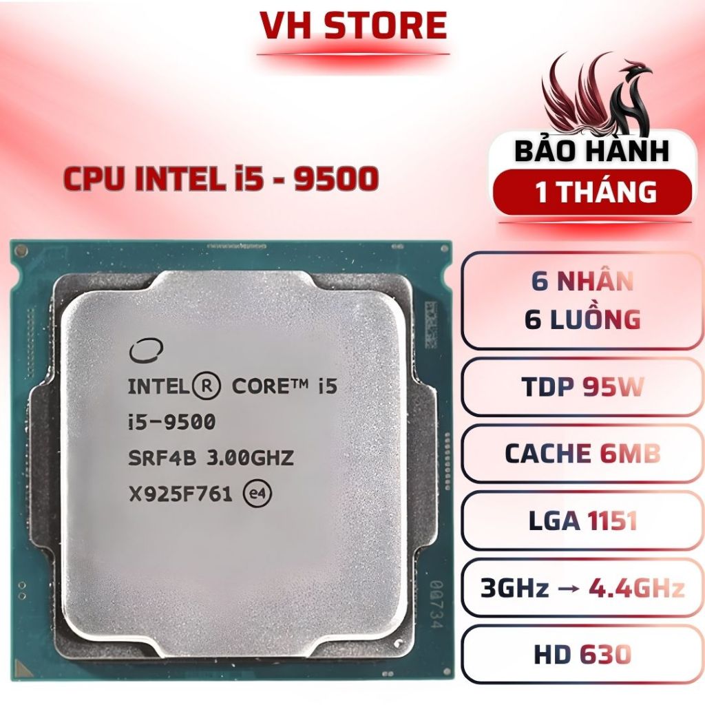 cpu9500 giá tốt Tháng 5, 2026 | Mua ngay | Shopee Việt Nam