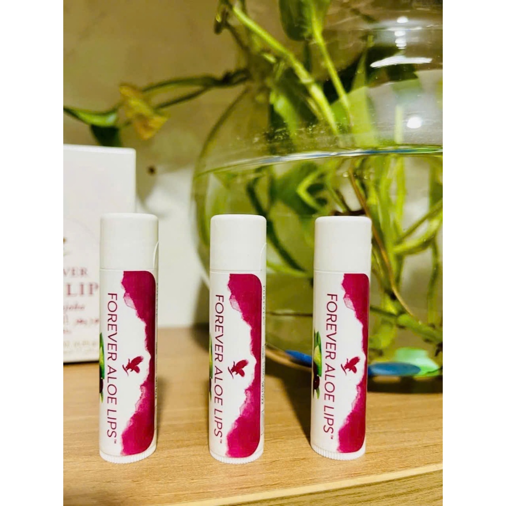 Son Dưỡng Môi (có tem phụ)  #022Flp. Aloe Lips with Jojoba. Giữ Ẩm, Làm Mềm, Dưỡng Hồng Môi Tự Nhiên. 4.25g
