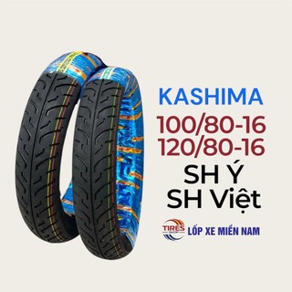 Vỏ Lốp Xe SH125, SH150, SH160 Việt Lốp Đúc Không Ruột kashima Chính Hãng