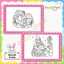 Bộ tranh tô màu cho bé với 43 trang chủ đề COZY FRIENDS phong cách Kawaii dễ thương COZY13