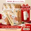 Thùng 5 bịch Khăn giấy Rút đáy Tiểu hạ Topgia 1000 tờ 4 lớp dày dặn, cao cấp
