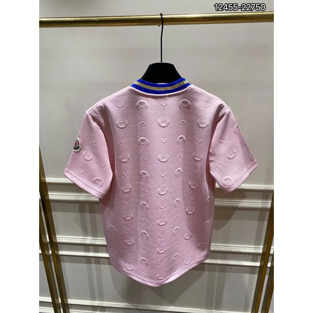 ÁO thun nam cổ tròn họa tiết thêu tay ngắn phong cách trẻ trung chuẩn from