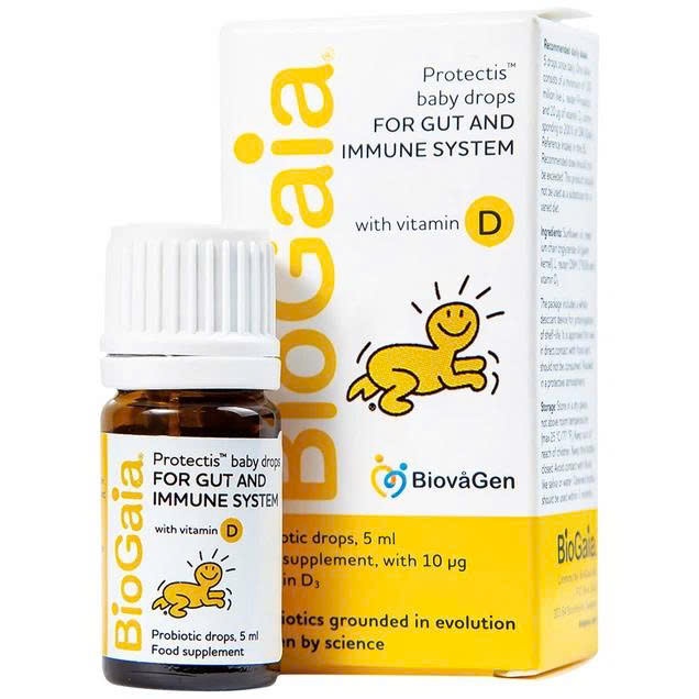 Dung Dịch Nhỏ Giọt BioGaia Protectis Bổ Sung Lợi Khuẩn Và Vitamin D3 Cho Bé Lọ 5ml Babymall & Care