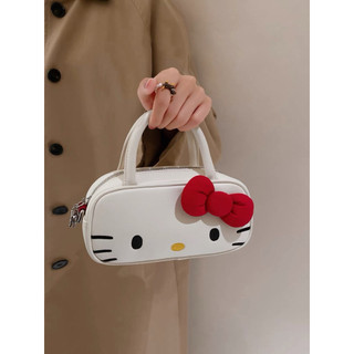 Túi dáng Bowling TOUTOUxSanrio Hello Kitty (fullbox)