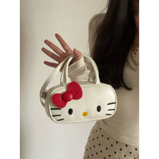 Túi dáng Bowling TOUTOUxSanrio Hello Kitty (fullbox)