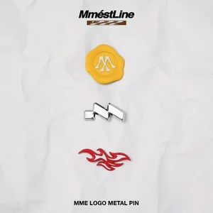 MMESTLINE LOGO METAL PIN LẺ MIẾNG PIN KIM LOẠI
