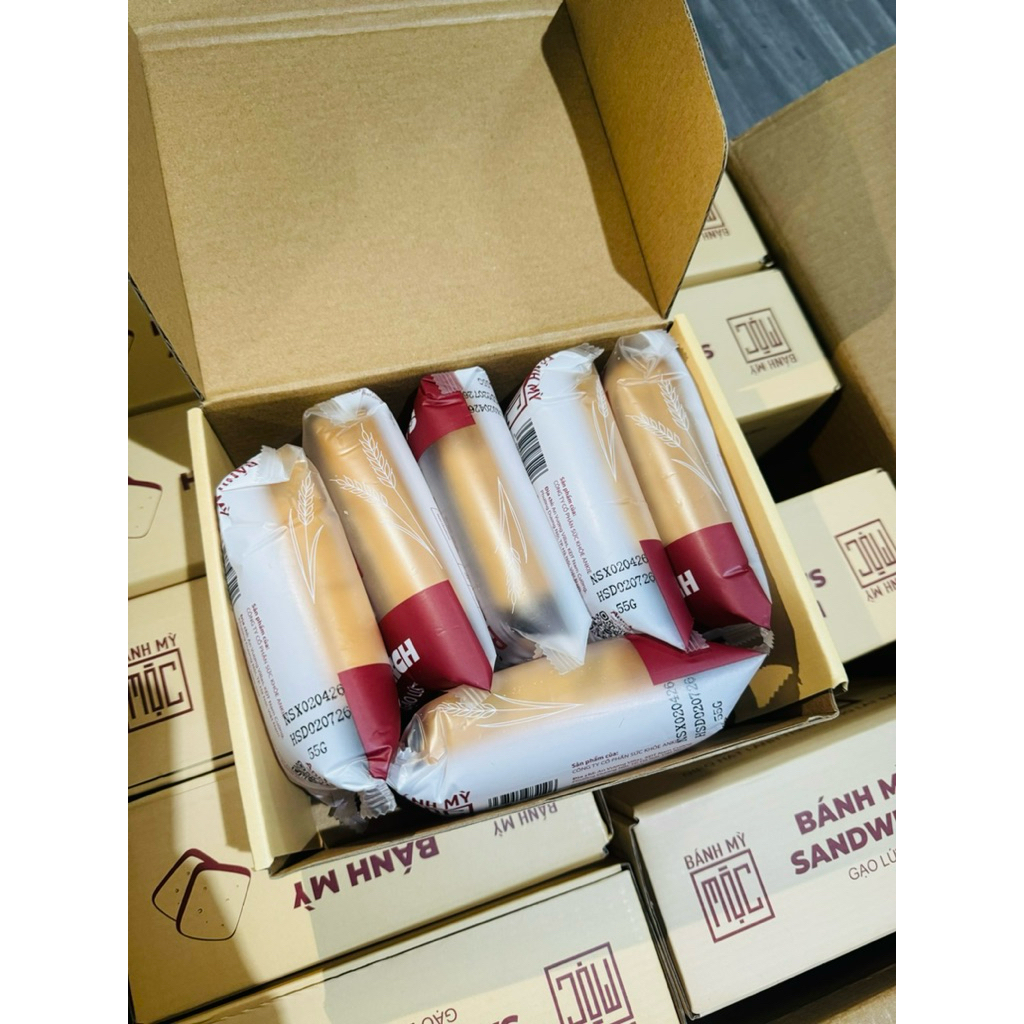 BÁNH MÌ ĂN KIÊNG GẠO LỨT- chuẩn healthy - tiểu đường hộp 6 gói 12 lát