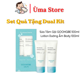 Set Quà Tặng Dual Kit Gồm Sữa Tắm Gội GOONGBE 100ml Và Lotion Dưỡng Ẩm Body 100ml