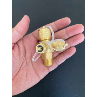 Van 3 cổng 6-10-12mm chân ren 17mm cho máy hút chân không