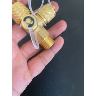 Van 3 cổng 6-10-12mm chân ren 17mm cho máy hút chân không